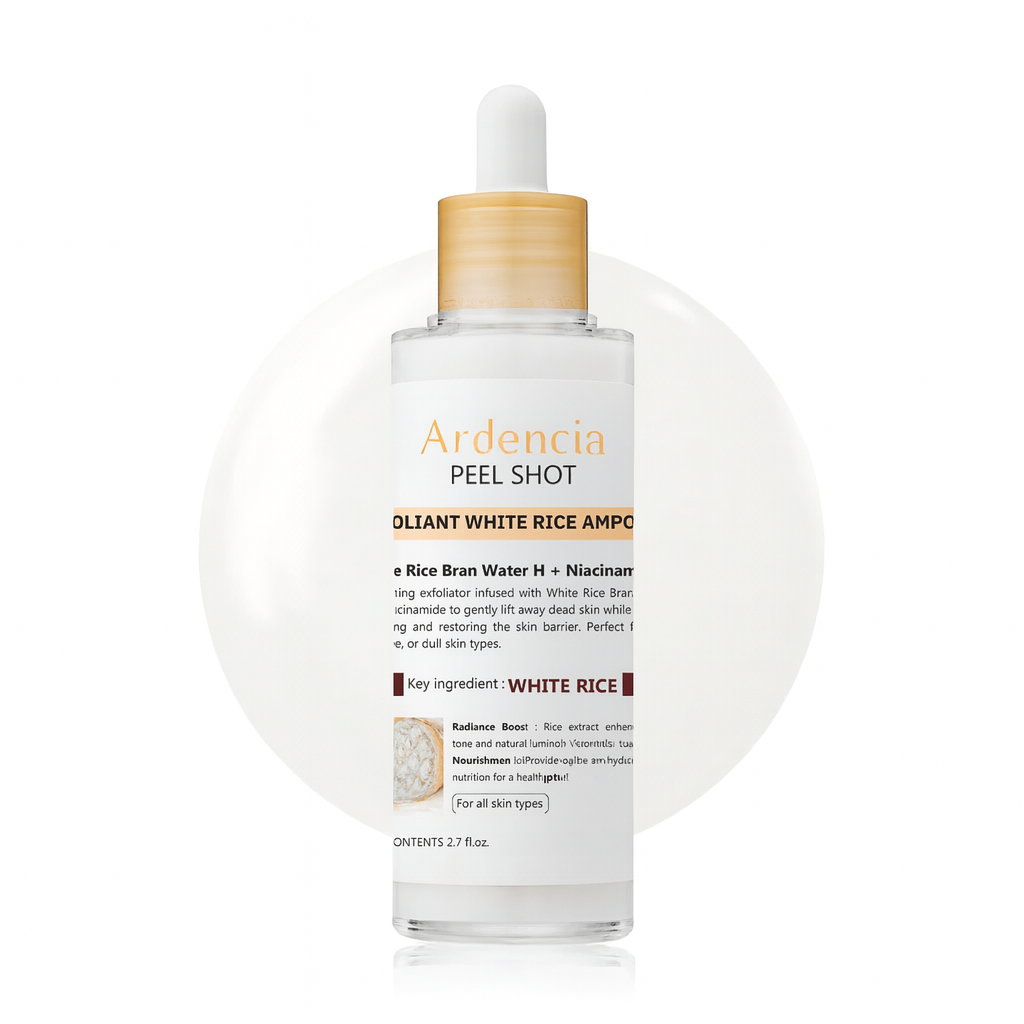 Duo d’Ampoules Exfoliantes au Riz par Ardencia