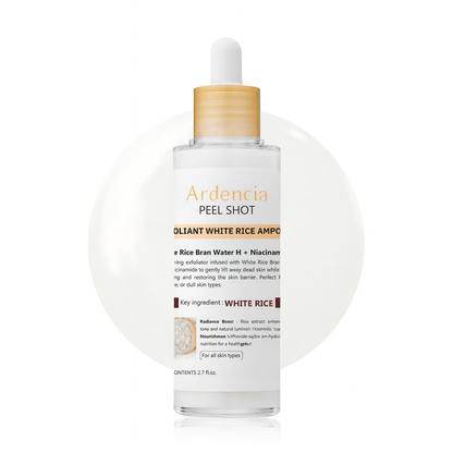 Duo d’Ampoules Exfoliantes au Riz par Ardencia