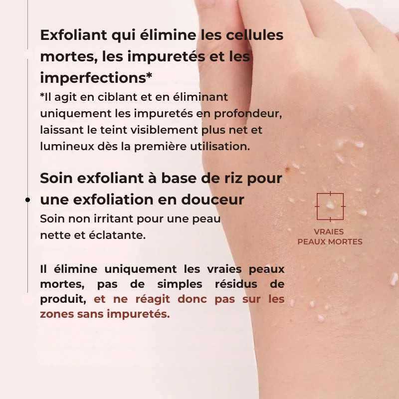 Duo d’Ampoules Exfoliantes au Riz par Ardencia