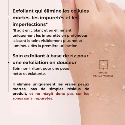 Duo d’Ampoules Exfoliantes au Riz par Ardencia