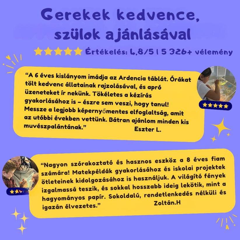 Ardencia™ – Az eredeti LED rajztabla